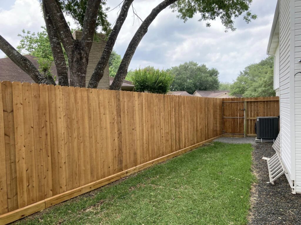 Wood Fence - Privacy Fence - Fence Type